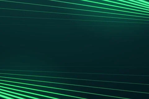 Gradient Green Laser Glowing Abstract Background Stock Illustration