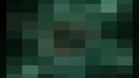 Gradient green pixels pattern, motion abstract business. Stock Footage 214191744