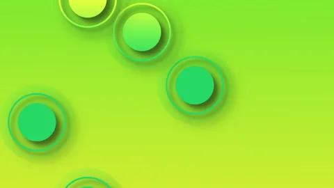 Yellow Green Animated Background Stock Video Footage | Royalty Free ...