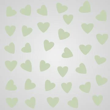 Gradient grey color with heart shape illustration for wallpaper  Stock Illustration