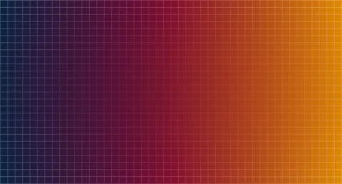 Gradient Grid Background in Warm Tones Stock Illustration