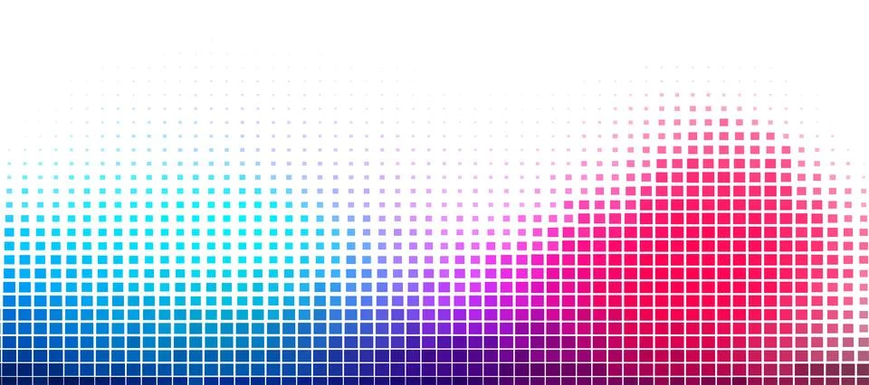 Gradient halftone dots background. Pop art texture. Multicolor comic backgrou 스톡 일러스트