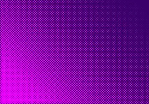 Gradient Halftone Pattern With Pink Dots On Velvet Background Illustrazione stock