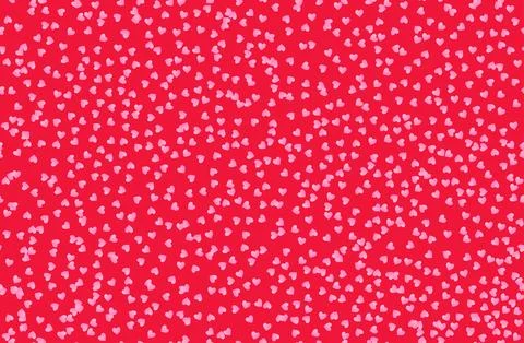 Gradient Heart seamless pattern. Random repeating love background. Repeated Stock Illustration