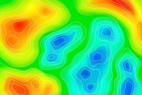 Gradient heat map background イラスト素材