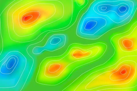 Gradient heat map background イラスト素材