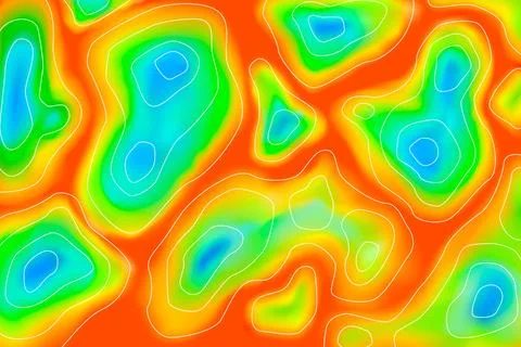 Gradient heat map background イラスト素材