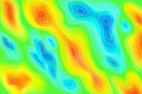 Gradient heat map background イラスト素材