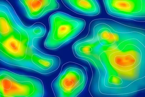 Gradient heat map background イラスト素材