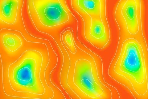 Gradient heat map background イラスト素材