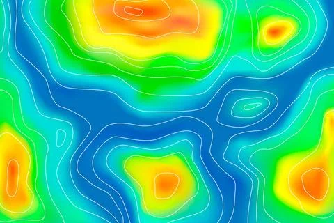 Gradient heat map background イラスト素材