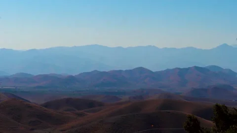 Gradient of hills in Pakistan Stock Footage 199245663