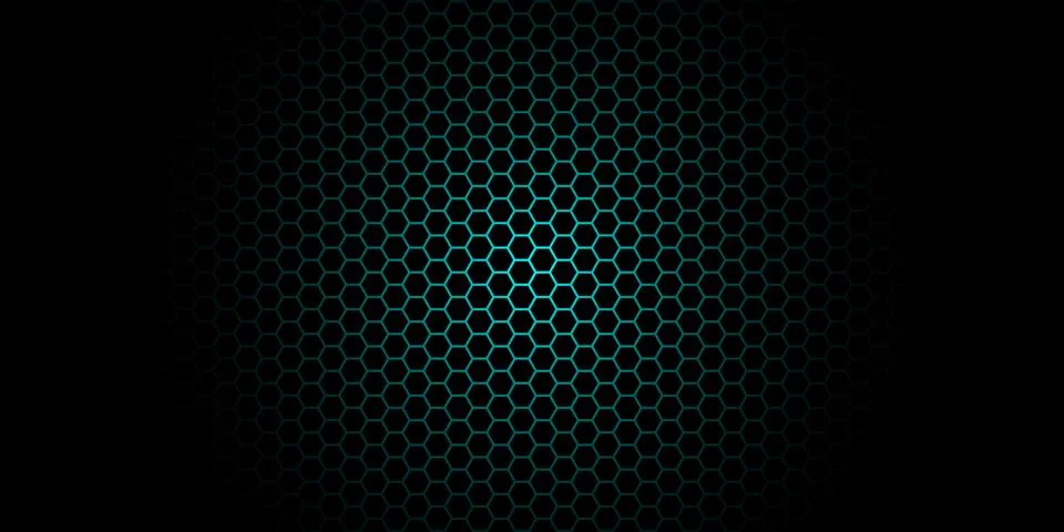 Gradient honeycomb background vector illustration, banner isolated Stock Illustration