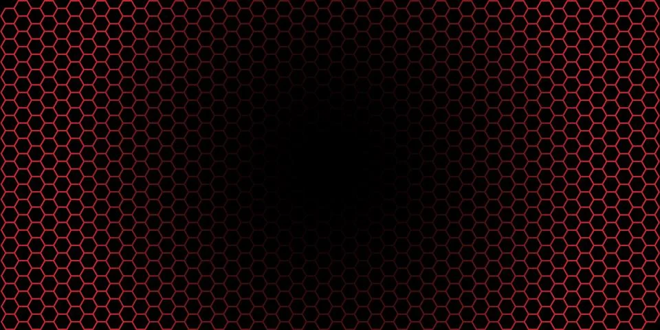 Gradient honeycomb background vector illustration, banner isolated Illustrazione stock