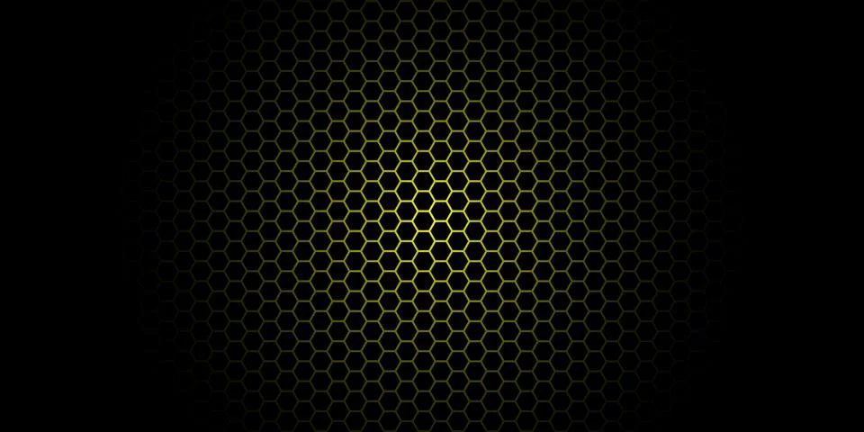 Gradient honeycomb background vector illustration, banner isolated Illustrazione stock