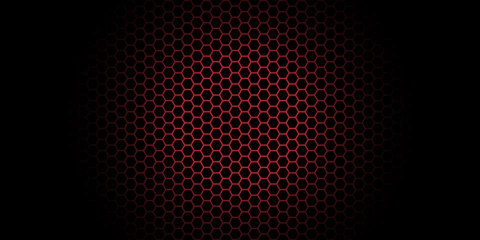 Gradient honeycomb background vector illustration, banner isolated Illustrazione stock