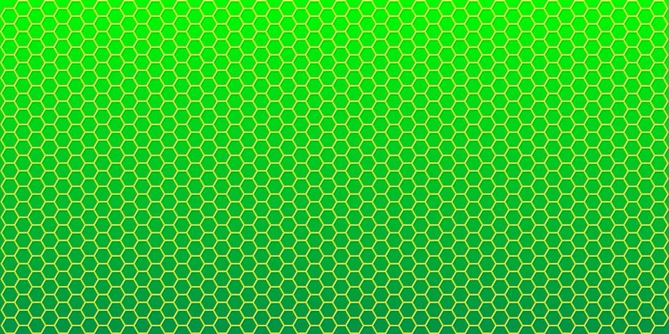 Gradient honeycomb background vector illustration, banner isolated イラスト素材