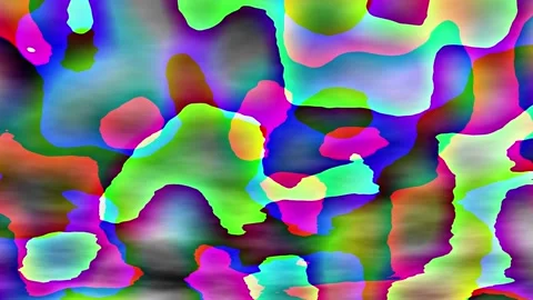 Gradient of ink turbulence animation background Video stock 219109266