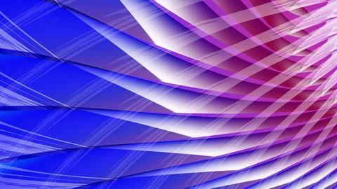 Gradient isometric style abstract modern wavy style with colored vector 库存插图
