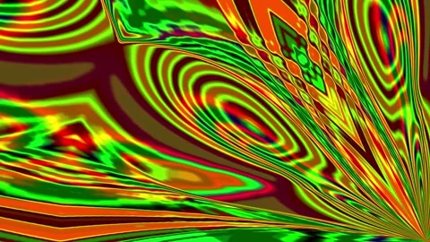 Gradient kaleidoscope effect radial at right bottom Stock Footage 213945488
