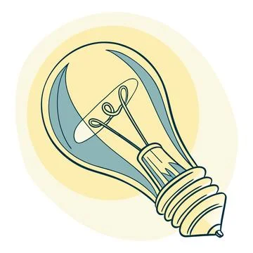 Gradient Light Bulb Concept (2) vector illustration design 149 Stock Illustration