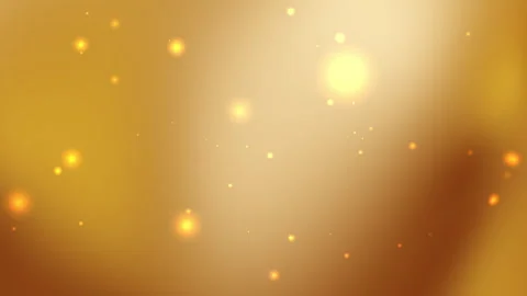 Gradient of light gold and dark gold with scattered white dots Stockbeeldmateriaal 302247271