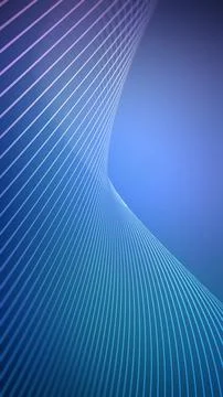 Gradient lines blue background Illustrazione stock