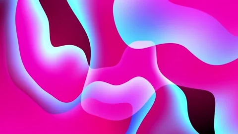 Gradient liquid abstract background Stock Footage 167510726