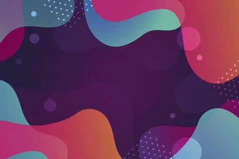 Gradient Liquid Abstract Background Wallpaper イラスト素材