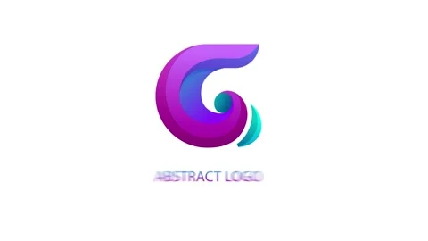 Gradient Logo Motion Stock Footage 143638396