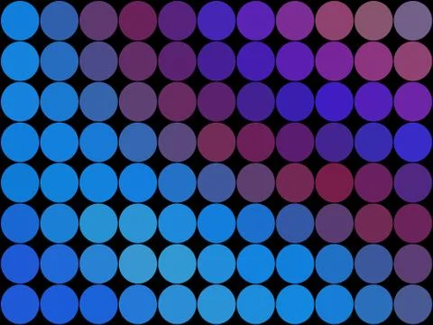 Gradient low poly circle style vector mosaic background Stock Illustration