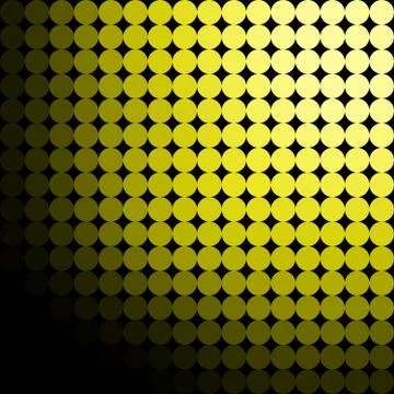 Gradient low poly circle style vector mosaic background Illustrazione stock