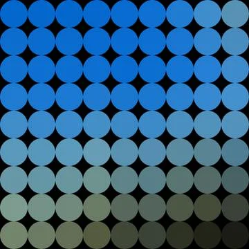Gradient low poly circle style vector mosaic background Stock Illustration