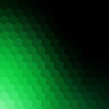 Gradient low poly hexagon style vector mosaic background Stock Illustration