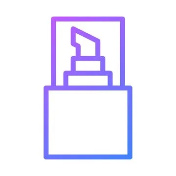 Gradient Marker Icon For Web And App Design Tool Ilustração Stock