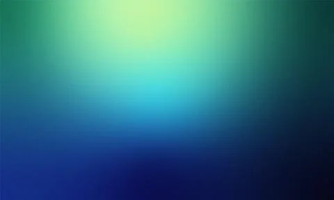 Gradient Mesh Abstract Background in Green and Blue Tones Stock Illustration