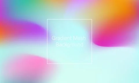 Gradient Mesh Background Colorful good for background, design, social media.. Stock-Illustration