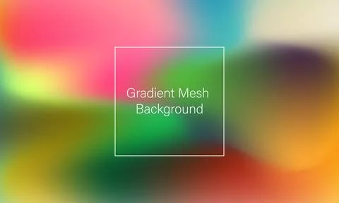 Gradient Mesh Background Colorful good for background, design, social media.. Stock-Illustration