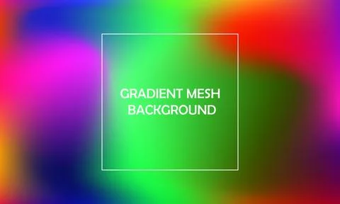 Gradient Mesh Background Colorful good for background, design, social media.. Illustration