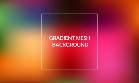 Gradient Mesh Background Colorful good for background, design, social media.. Stock-Illustration