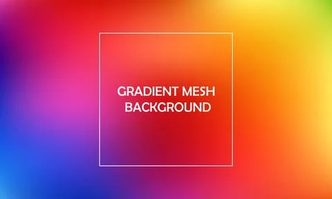 Gradient Mesh Background Colorful good for background, design, social media.. Stock-Illustration