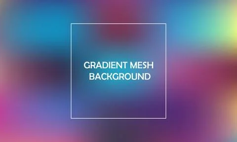 Gradient Mesh Background Colorful good for background, design, social media.. Illustration
