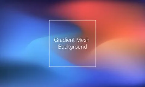 Gradient Mesh Background Colorful good for background, design, social media.. Stock-Illustration