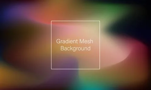 Gradient Mesh Background Colorful good for background, design, social media.. Stock-Illustration