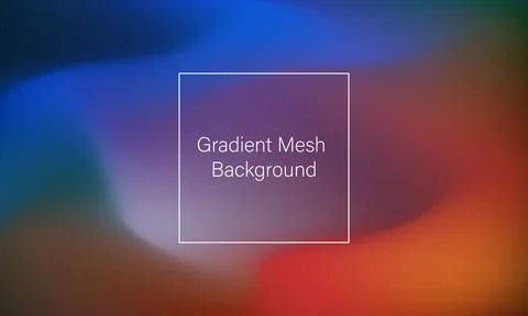 Gradient Mesh Background Colorful good for background, design, social media.. Illustration