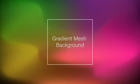 Gradient Mesh Background Colorful good for background, design, social media.. Illustration