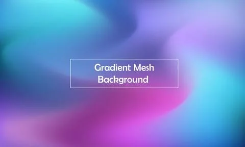 Gradient Mesh Background Colorful good for background, design, social media.. Stock-Illustration
