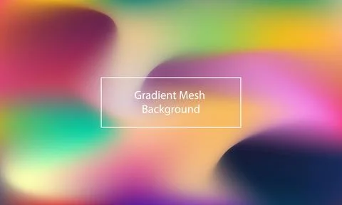 Gradient Mesh Background Colorful good for background, design, social media.. Stock-Illustration