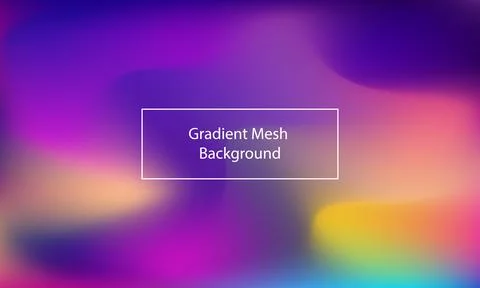 Gradient Mesh Background Colorful good for background, design, social media.. Stock-Illustration