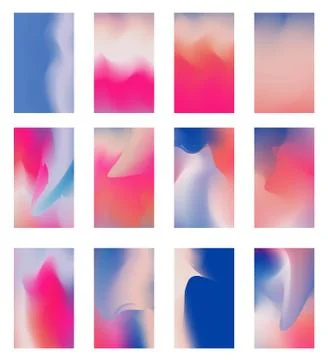 Gradient Mesh vector can be used as a screen saver on a computer screen Stock Illustration